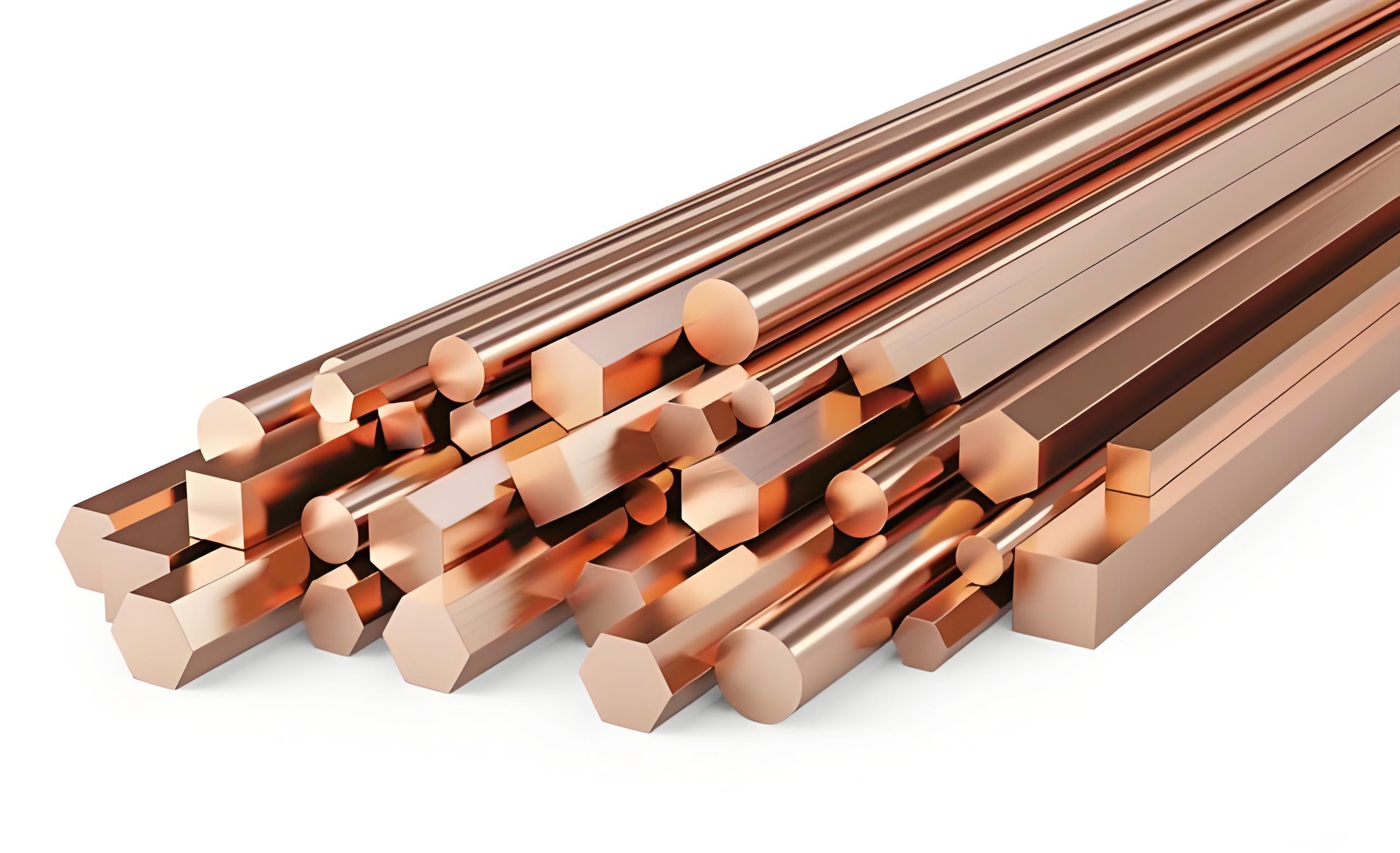 Oxygen free copper irregular copper tube