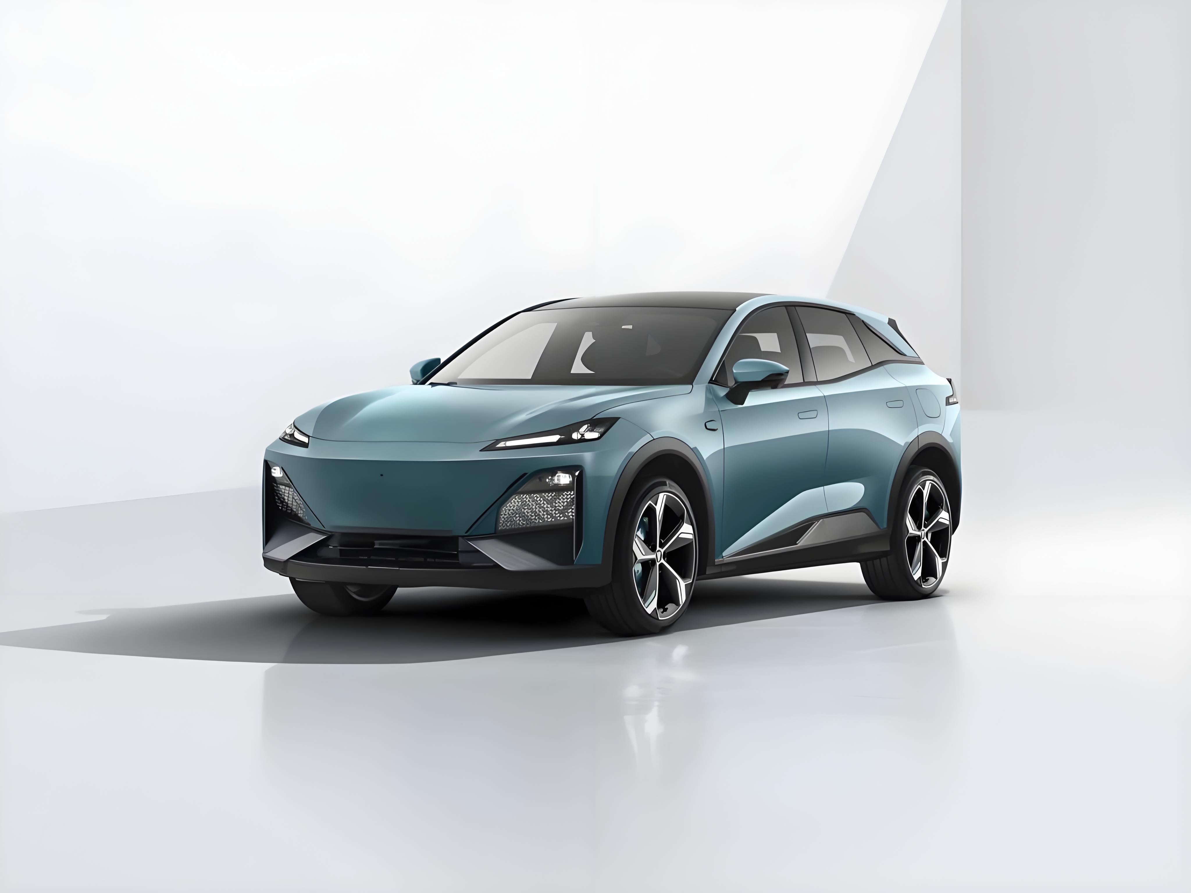 Dark blue DHT-PHEV  hector ev car